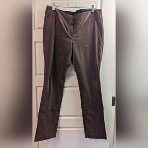 Loft velvet trousers
